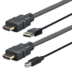 Premium Vivolink PRO HDMI WITH USB 20 AB 4M - High-Speed Connectivity and Performance